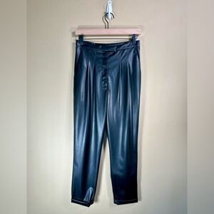 EUC Heidi Merrick Collection Jojo Leather Pants